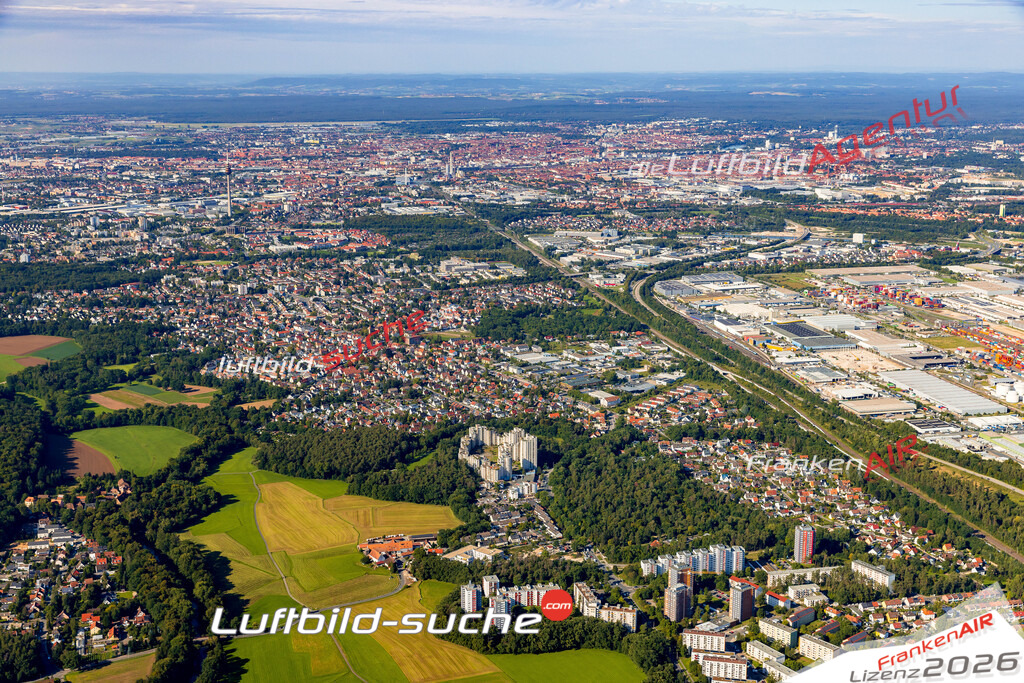 Schrägluftbild  Reichelsdorf  Nürnberg - Das Luftbild wurde 2025 vom UL-Flugzeug heraus erstellt ( keine Drohne ) - Hochauflösende Luftaufnahme -Nicht vergleichbar mit Google Maps oder Satelittenbilder- Die Geschenkidee !Mit Lizenz und Bildrechte bestellbar