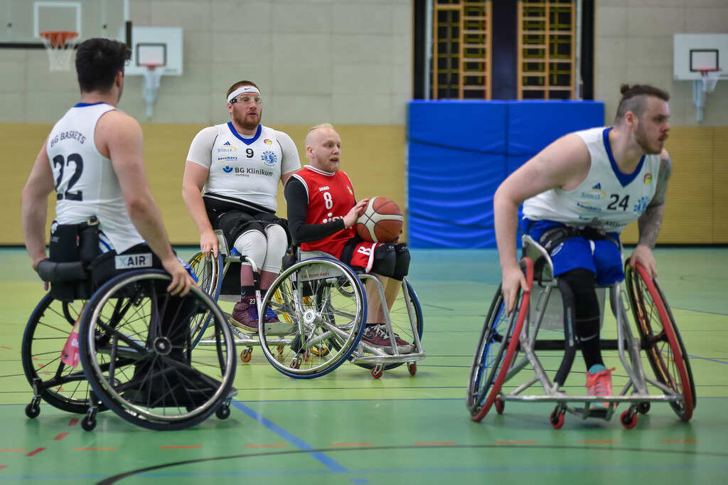 2024-03-17-0243 | #, RSKV Tübingen vs. BG Baskets Hamburg, Rollstuhlbasketball 2. Bundesliga, Saison 2023/24, 17.03.2024
Foto: Eibner-Pressefoto/Ralph Kunze - Realisiert mit Pictrs.com