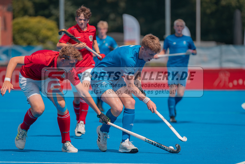 HK_20230712_101346 | Euro Hockey MU18 Scotland vs Austria Championship Girls &amp; Boys am 12.7.2023 CHTC , Krefeld ,