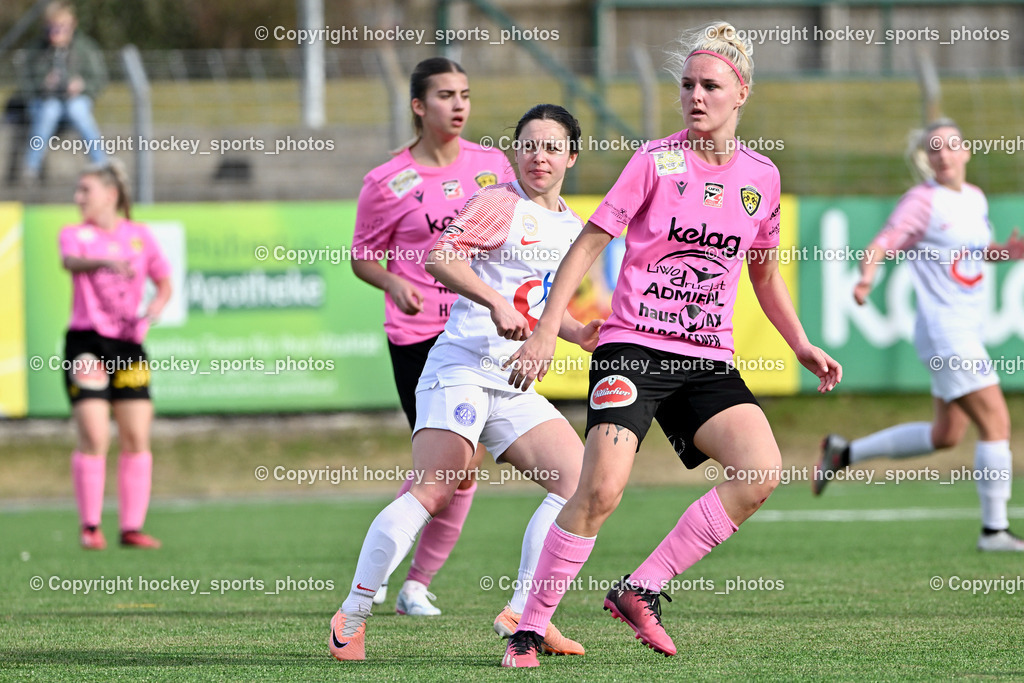 Carinthians LIWOdruck Hornets vs. Young Violets Austria Wien 17.3.2024 | #27 Jasmin Michelle Ortner Carinthians LIWOdruck Hornets, #7 Freiia Aflenzer Austria Wien, Carinthians LIWOdruck Hornets vs. Young Violets Austria Wien 17.3.2024, Carinthians LIWOdruck Hornets vs. Young Violets Austria Wien  am 17.03.2024 in Spittal an der Drau (Goldeck Stadion), Austria, (Photo by Bernd Stefan)