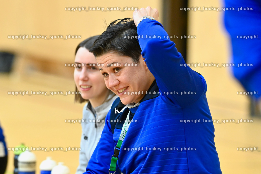 SC Ferlach Damen vs. HIB Graz 18.2.2023 | Headcoach SC Ferlach Damen Kanjugovic Iva