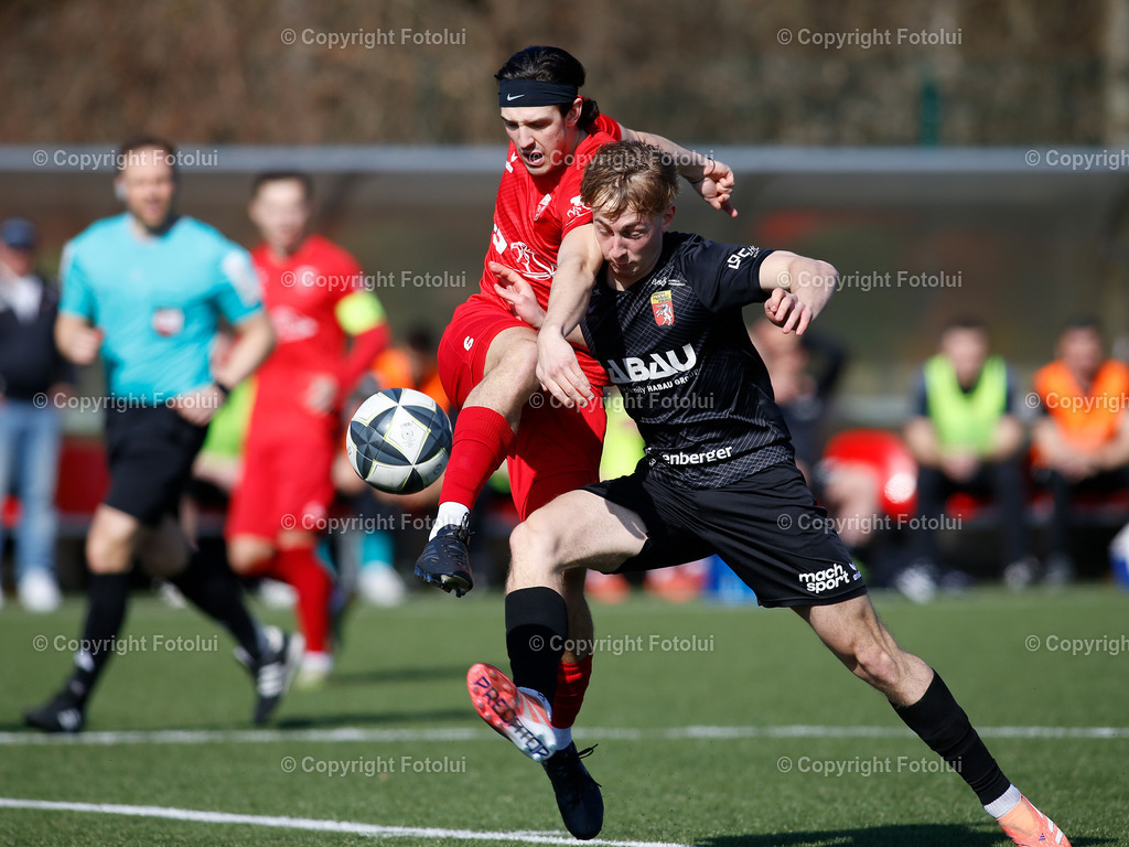 A_LUI_07032026_01 | SPORT,FUSSBALL, LT1 OOE LIGA ASKOE OEDT-UNION PERG 07.03.2026 IM BILD: SEBASTIAN LEITNER (OEDT1B) UND (PERG) BILD: FOTOLUI 