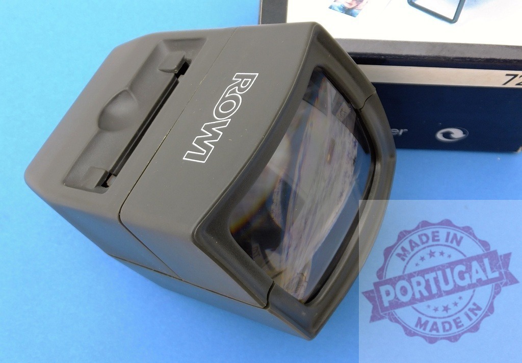 ROWI slide viewer for film and transparencies | ROWI slide viewer for examining vintage film and transparencies - Realisiert mit Pictrs.com