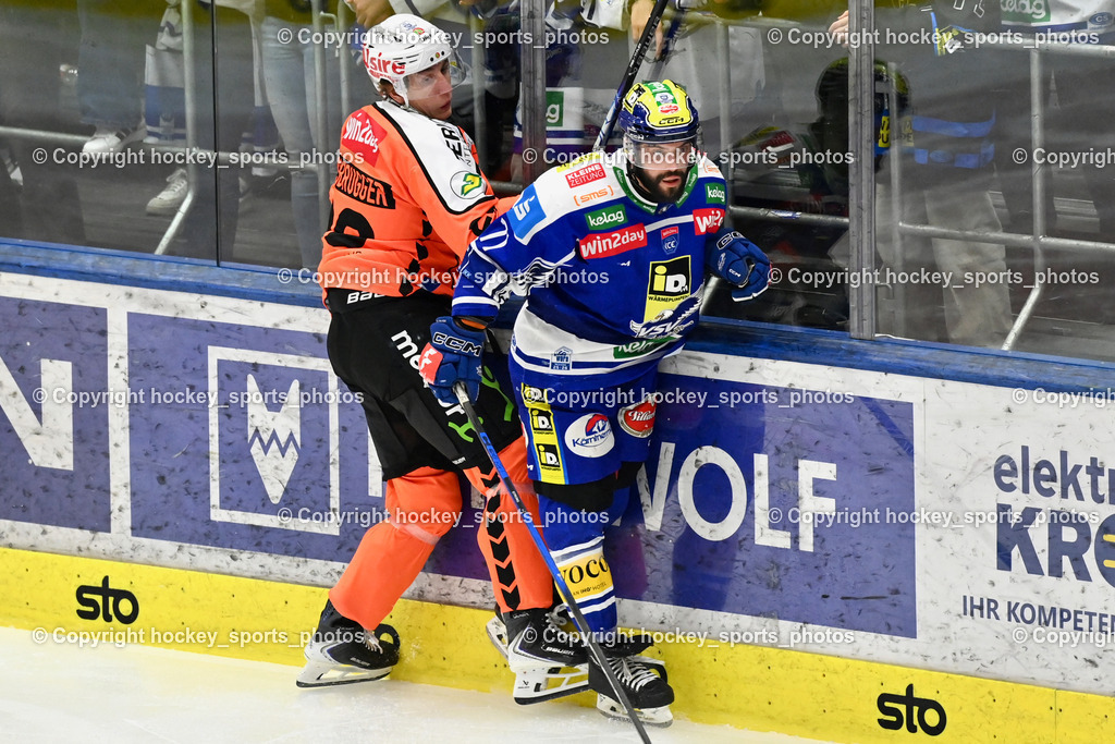 EC IDM WÄRMEPUMPEN VSV vs. MOSER MEDICAL GRAZ99ERS | #71 Steven Strong EC VSV, #28 Lenz Moosbrugger Graz 99ers, EC IDM WÄRMEPUMPEN VSV vs. MOSER MEDICAL GRAZ99ERS, EC IDM WÄRMEPUMPEN VSV vs. MOSER MEDICAL GRAZ99ERS am 12.03.2026 in Villach (Stadthalle Villach), Austria, (Photo by Bernd Stefan)