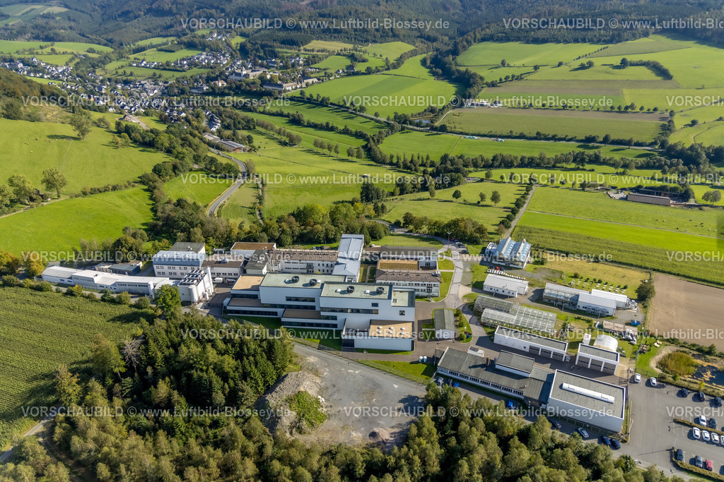 Schmallenberg230910802 | Luftbild, Fraunhofer-Institut für Molekularbiologie und Angewandte Oekologie IME, Grafschaft, Schmallenberg, Sauerland, Nordrhein-Westfalen, Deutschland