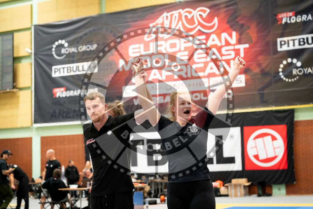 20250906PBB3838 | Fighters compete during the ADCC European Trials  competition in Warsaw, Poland, on September 6, 2025.