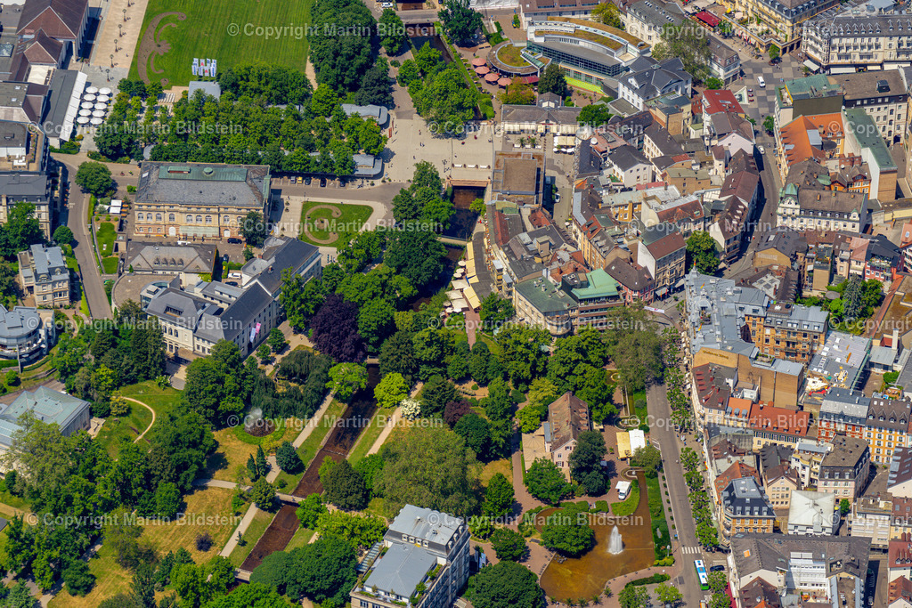 Baden-baden-18 | Bilder Fotos Luftbilder Luftaufnahmen Deutschland Süden Westen Schwarzwald Baden Württemberg  