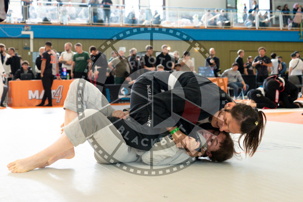 20240915PBB2493 | Athletes compete during the Grappling Industries’ grappling and Brazilian jiu-jitsu competition in Berlin, on September 15, 2024.