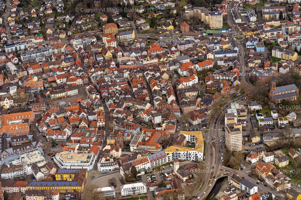 Lahr-12-03-23-1-2 | Bilder Fotos Luftbilder Luftaufnahmen Deutschland Süden Westen Schwarzwald Baden Württemberg  