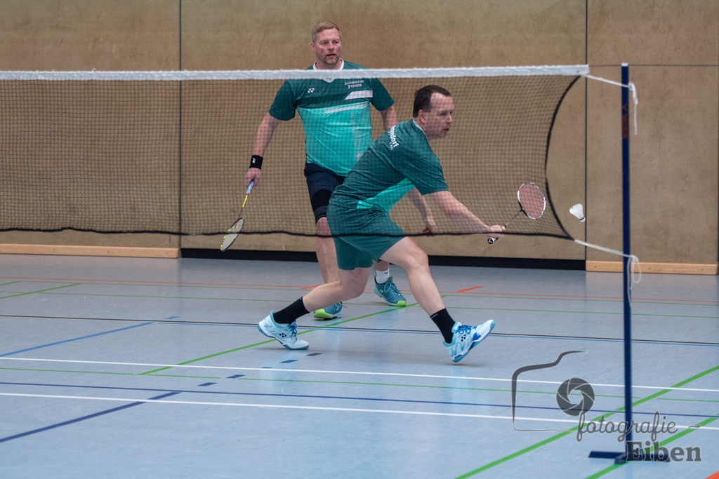 Spieltag Badminton TV Metjendorf | Tim Puls (TVM2); Spieltag Badminton TV Metjendorf am 16.02.2025; in Wiefelstede / Metjendorf (Sporthalle Auf dem Kamp), Photo: Philip Eiben 2025 - Realisiert mit Pictrs.com