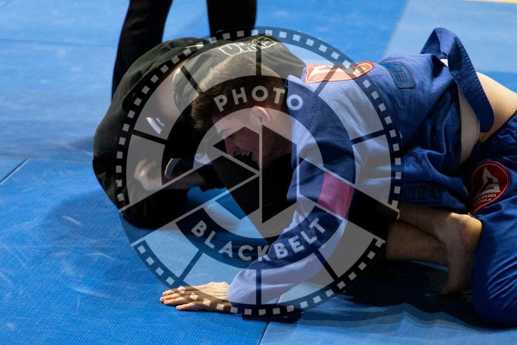 20240119PBB1222 | Fighters compete during the IBJJF European Championship in Paris, France, on January 19, 2024.