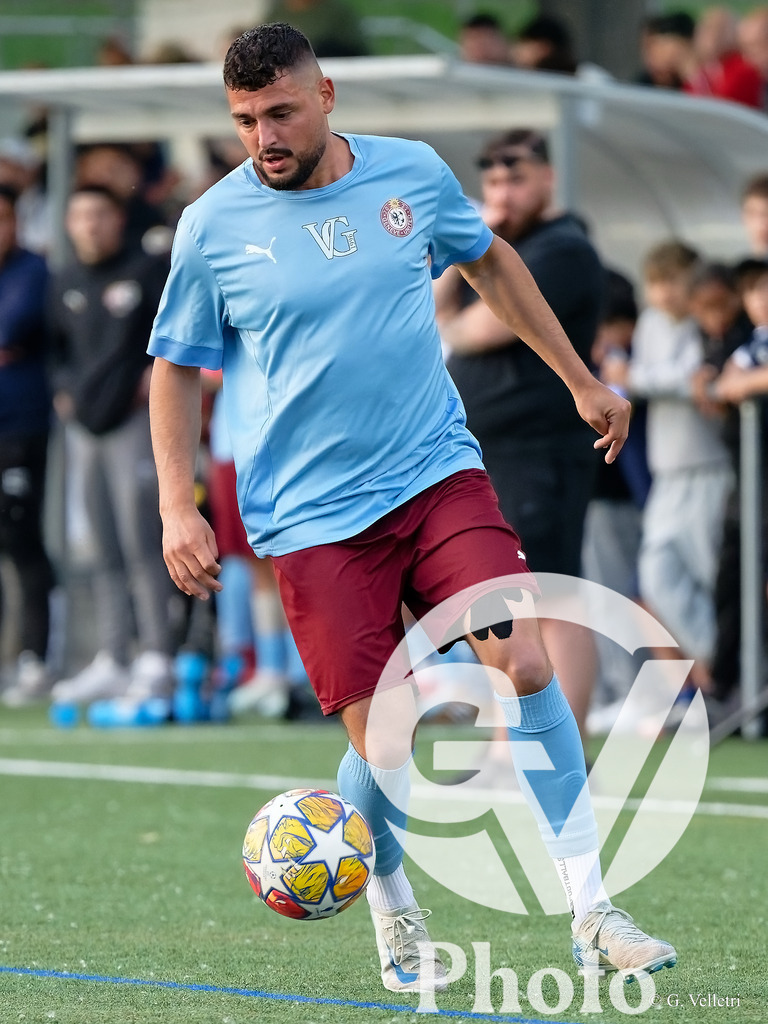 US Carouge II  v Viseu United  - 4eme ligue Groupe 3 | Geneva, Switzerland - May 20 : during the 4eme ligue Groupe 3  match between US Carouge II  and Viseu United  at Stade de la Fontenette  on May 20 , 2026 in Geneva, Switzerland.