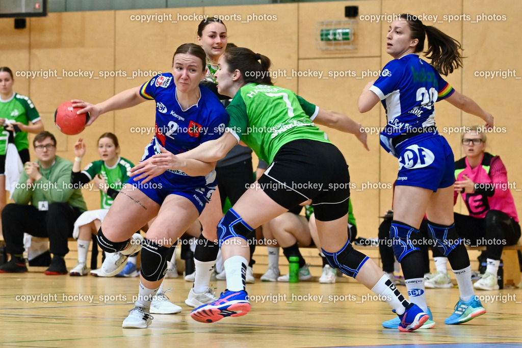 SC Ferlach Damen vs. HIB Graz 18.2.2023 | #2 Akalovic Patricia, #17 STRASSER Carina, #7 MRAZOVIC Katarina, #30 Lena Ljubic