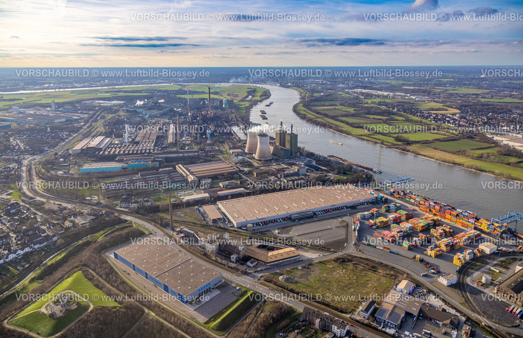 Duisburg230100368 | Luftbild, HKM Hüttenwerke Krupp Mannesmann GmbH, Wanheim-Angerhausen, Duisburg, Ruhrgebiet, Nordrhein-Westfalen, Deutschland