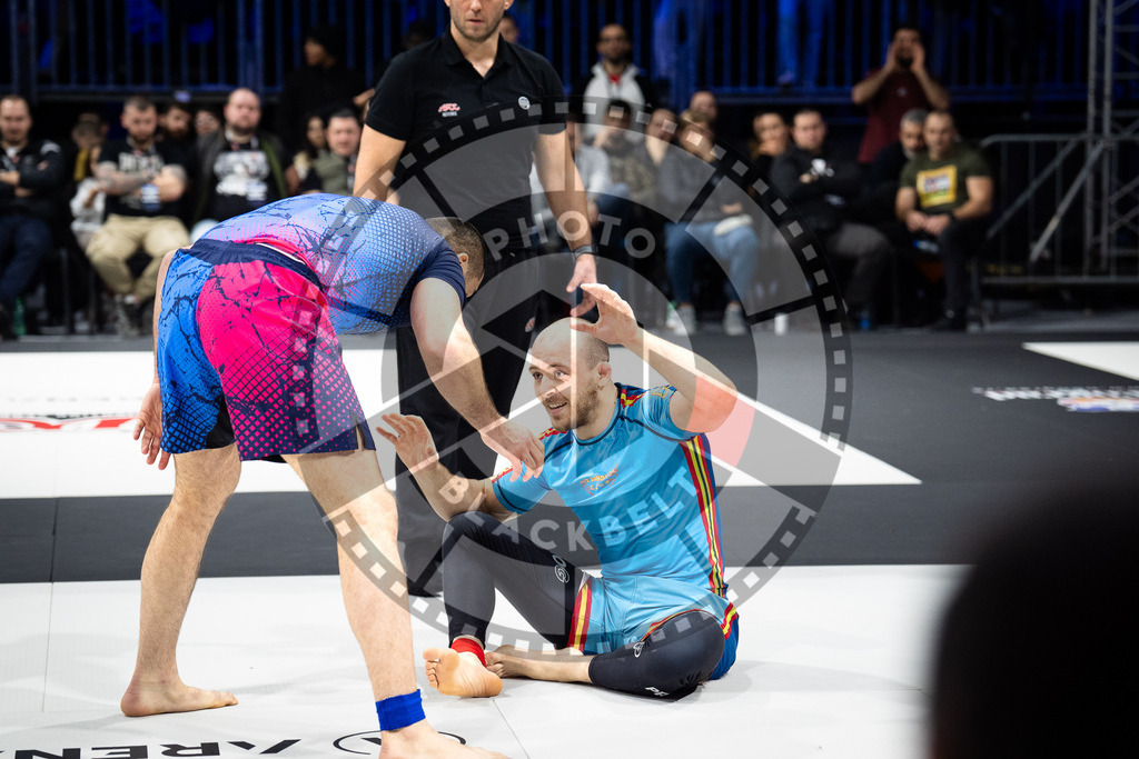 20260215PBB9654 | Fighters compete during the ADCC European Trials competition day 2 in Belgrade, Serbia, on February 15, 2026.