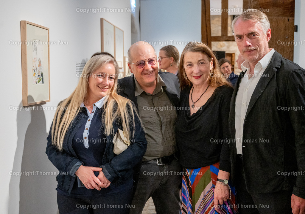 Neo-rauch-Ausstellung-museum-bensheim-art-2024004_Fotografie_Thomas_Neu | 6.7.2024, bbe, Museum Bensheim, Ausstellung Neo Rauch "im Papiergrund", ,, Bild: Thomas Neu