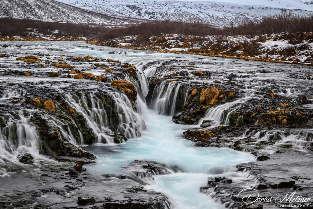 Bruarfoss in Island | Der Wasserfall Bruarfoss in Island