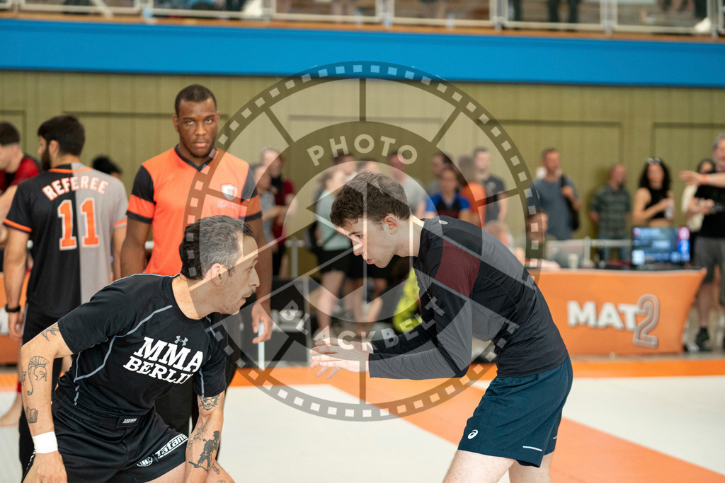 20230624PBB_3252 | Athletes compete during the Grappling Industries BJJ Competition in the Siemensstadt sport club in Berlin, Germany, on June 24, 2023.