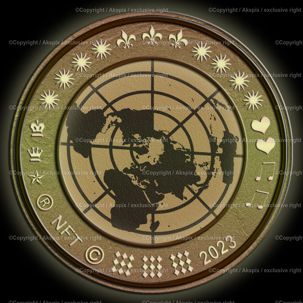NFTs_Coin-Worldmap-New-Order-2023 | Die Bildagentur Akspix ist eine Online-Bildagentur und bietet professionelles und kreatives Bildmaterial Royalty free und Rights Managed. Bildarchiv Akspix bietet eine große Auswahl an kreativen und klassischen Motiven.Frankfurt Fotograf, Fotoshooting