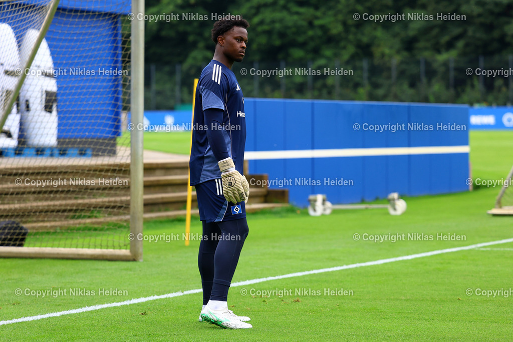 NH_HamburgerSV_Training_21072025 | Emmanuel Johnson (Hamburger SV)Fußball I Herren I Training I Saison 2025-2026 I Hamburger SV I 20.07.2025 I Trainingsplätze Volksparkstadion
