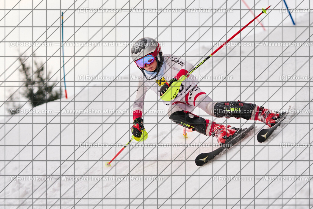 ALP4314_KinderCup-SL_STMK_Strallegg_Fuchs Fabian | Raiffeisen KINDERCUP Alpin, SLALOM auf der JogllandStreif in Strallegg am So 23. Februar 2025. Veranstaller: Steirischer Skiverband (5000). Skiunion Strallegg (5197).