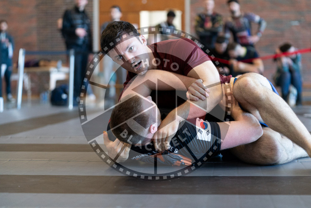 20250329PBB4985 | Fighters compete during the International Luta Livre (ILLCS) Germany IX Spring 2025 Competition spring on March 29, 2025 in Hannover, Germany.© Chiara Dazi