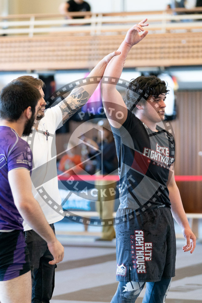 20250329PBB2954 | Fighters compete during the International Luta Livre (ILLCS) Germany IX Spring 2025 Competition spring on March 29, 2025 in Hannover, Germany.© Chiara Dazi