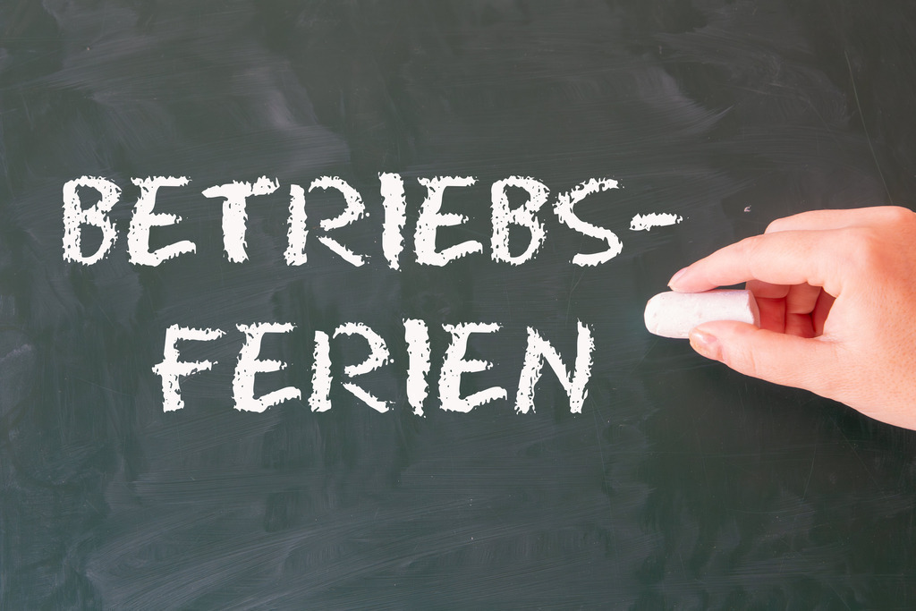 BETRIEBSFERIEN (Symbolbild) | BETRIEBSFERIEN (Symbolbild) - Realisiert mit Pictrs.com