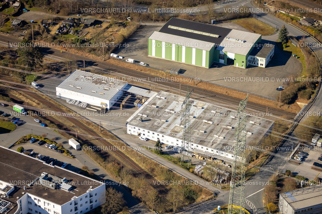 Hagen250302262 | Luftbild, Gewerbepark Bathey, Topp Stahl GmbH Stahlgrosshandel und CS Germany, Boele, Hagen, Ruhrgebiet, Nordrhein-Westfalen, Deutschland