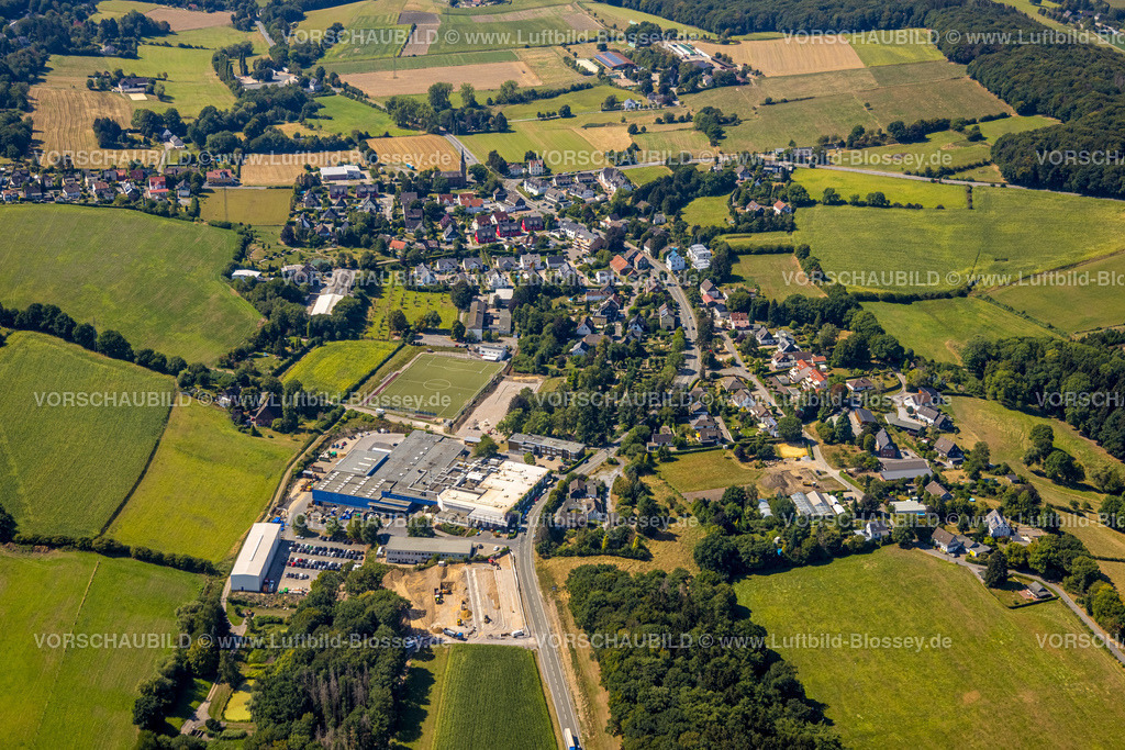 Sprockhoevel220808322 | Luftbild, Wicke Werksgelände, Ortsansicht Gennebreck, Sprockhövel, Ruhrgebiet, Nordrhein-Westfalen, Deutschland