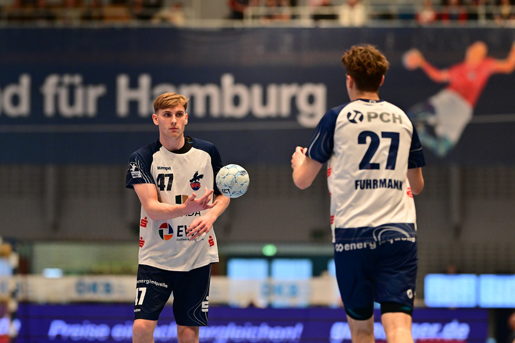 Handball I Herren I Saison 2024-2025 I Bundesliga I 25. Spieltag I HSV Hamburg - 1. VfL Potsdam | Der Sportfotograf. - Realisiert mit Pictrs.com