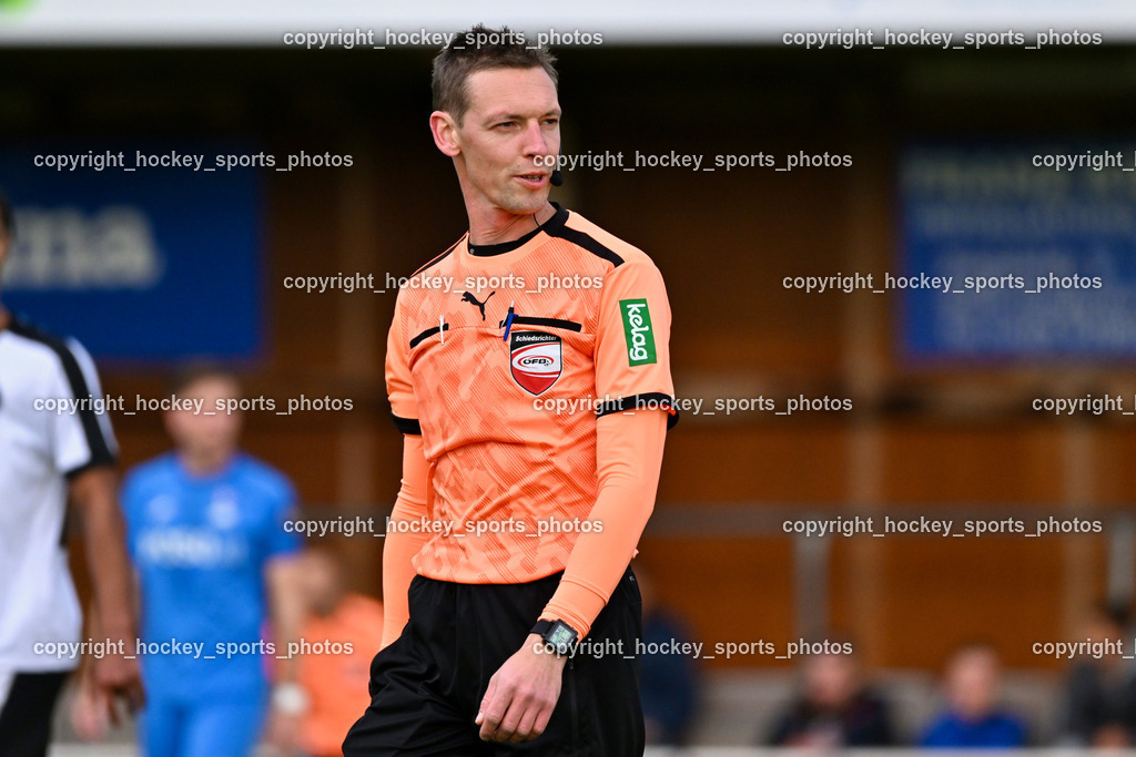 SAK vs. SV Spittal Drau 1921 | Holger Dietz Referee, SAK vs. SV Spittal Drau 1921, SAK vs. SV Spittal Drau 1921 am 23.05.2025 in Klagenfurt (Sportpark Welzenegg), Austria, (Photo by Bernd Stefan)