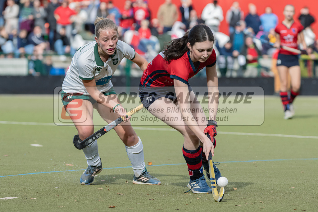 HK_20231021_105586 | Deutsche Meisterschaft WU16 Uhlenhorst Mülheim - Berliner HC am 21.10.2023 DHC, Düsseldorf ,