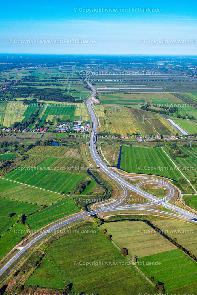 Buxtehude_Autobahnanschlusstelle_Buxtehude_A26_ELS_4045220922 | BUXTEHUDE 22.09.2022 Baustelle zum Neubau am Autobahn- Streckenverlauf der BAB A26 Abfahrt im Ortsteil Eilendorf in Buxtehude im Bundesland Niedersachsen, Deutschland. Weiterführende Informationen bei: Die Autobahn GmbH des Bundes Niederlassung Nord. // Construction site for new construction on the motorway route of the motorway A26 exit in the district Eilendorf in Buxtehude in the state of Lower Saxony, Germany. Further information at: Die Autobahn GmbH des Bundes Niederlassung Nord. Foto: Martin Elsen