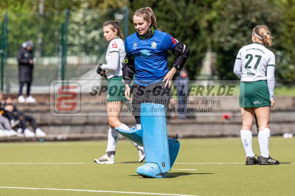 MJ_F_UHTC-Alster_21.04.2024-7 | Finja Stark (Uhlenhorst Mülheim #9), Uhlenhorst Mülheim - Der Club an der Alster am 21.4.2024 im Waldstadion, Mülheim a. d. Ruhr