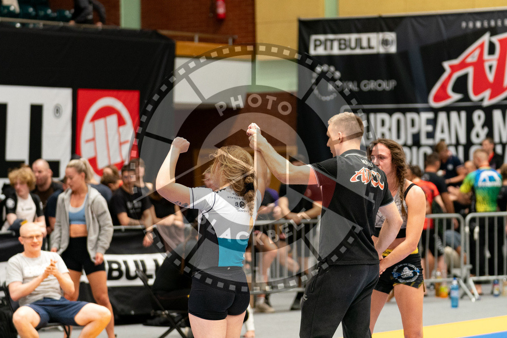 20230916PBB4792 | Fighters compete during the grappling tournement ADCC Trials (European, Middle East and African Championship) in Warsaw, Poland, on September 16, 2023.