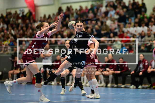 Handball I Frauen I Saison 2025-2026 I 2. HBF I 11. Spieltag I HL Buchholz 08-Rosengarten - HC Leipzig I 75956 | Der Sportfotograf. - Realisiert mit Pictrs.com