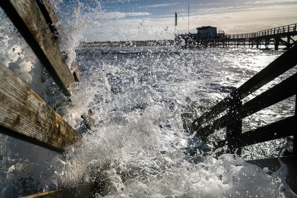 Die Welle 2 | Welle an der Strandbar 54 Grad Nord