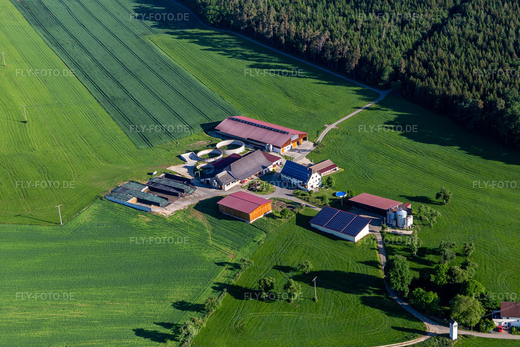 Luftbild: Hilbenhof in Buchheim im Bundesland Baden-Württemberg in Deutschland. Foto: IMG_132173.jpg vom 27.05.2022 durch Werner Riehm/FLY-FOTO.de