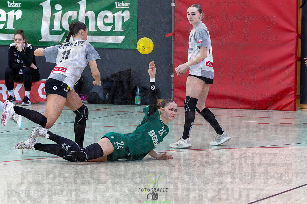 Jugendbundesliga wJA, Pokalrunde, HSG Kleenheim/Langgöns - Frisch Auf Göppingen | Jugendbundesliga wJA, Pokalrunde, HSG Kleenheim/Langgöns - Frisch Auf Göppingen am 28.02.2026 in Oberkleen (Weidig-Halle)Photo © 2026 - Jörg Heinrich - Realisiert mit Pictrs.com