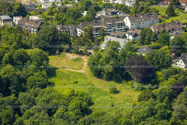 Essen220502586 | Luftbild, Park und Wohnsiedlung Weg Zur Platte, Essen-Bredeney, Essen, Ruhrgebiet, Nordrhein-Westfalen, Deutschland