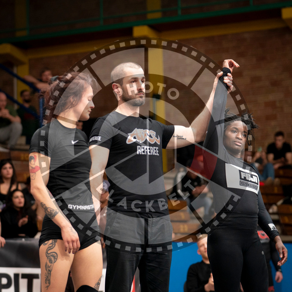 20240217PBB05010 | Fighters compete during the ADCC European, Middle Eastern and African Championship in Zagreb, Croatia, on February 17, 2024.