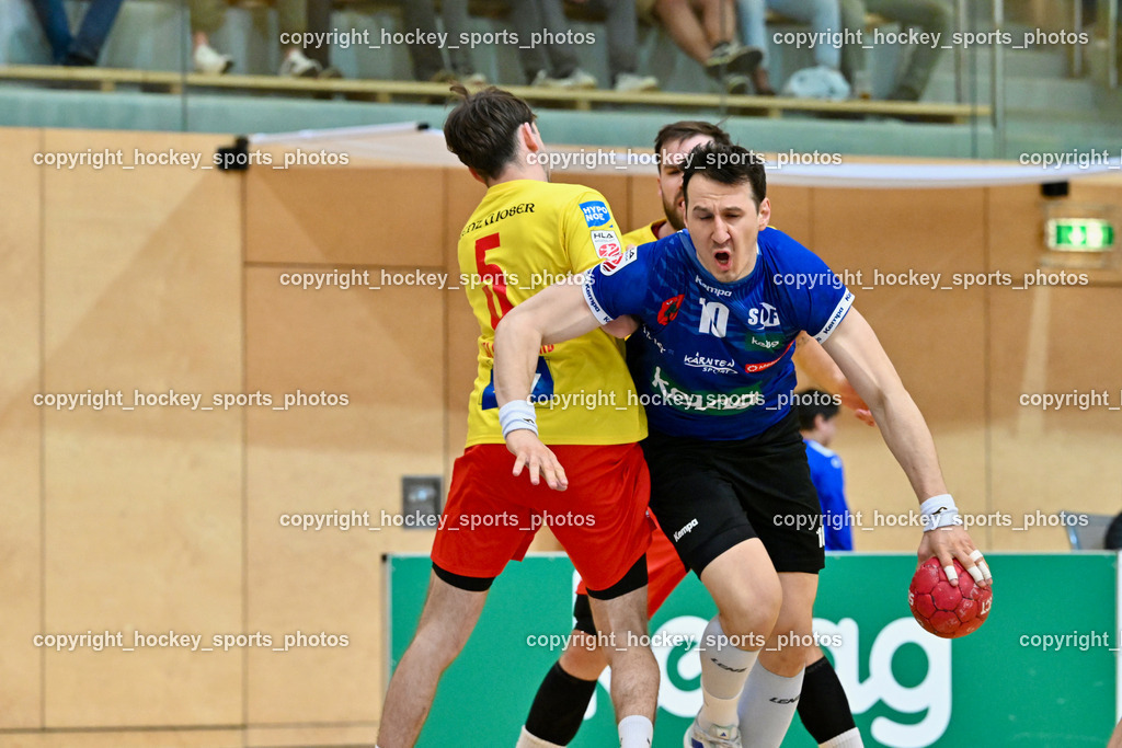 SC Ferlach vs. UHK Krems | #2 HELLERSCHMID Fabian UHK KREMS, #10 Perkusic Toni SC Ferlach, SC Ferlach vs. UHK Krems, SC Ferlach vs. UHK Krems am 02.05.2026 in Ferlach (Ballspielhalle Ferlach), Austria, (Photo by Bernd Stefan)
