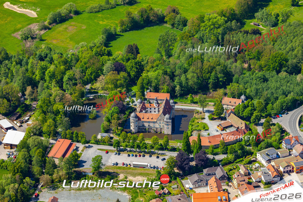 Das Luftbild der Stadt Mitwitz wurde 2020 vom Flugzeug heraus erstellt (keine Drohne) Aufnahmehöhe ca.400 Meter- hohe Auflösung und Qualität garantiert!