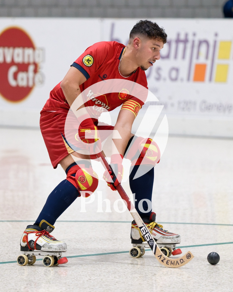 LNA - Geneve RHC v RC Biasca |  during the LNA match between Geneve RHC and RC Biasca at Centre Sportif Queue D'Arve in Geneve, Switzerland