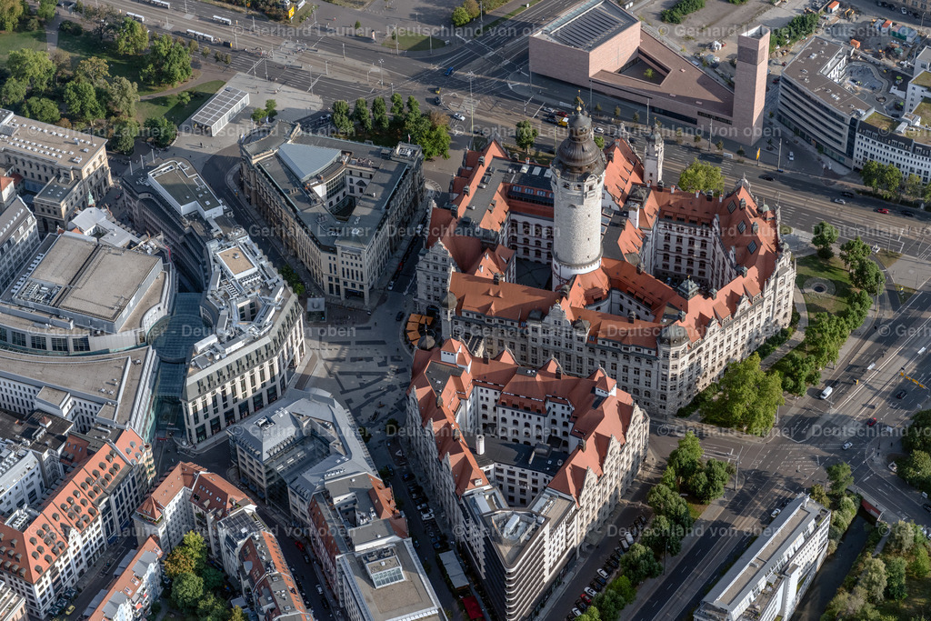 4040412 | Das Neue Rathaus in Leipzig ist seit 1905 der Sitz der Stadtverwaltung.