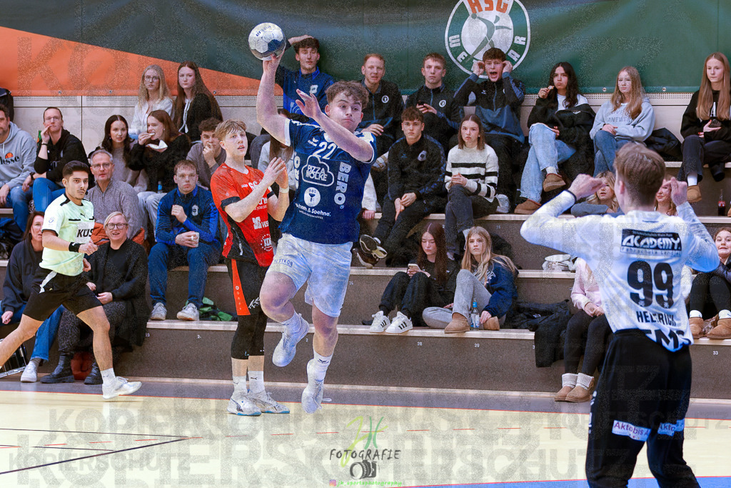 Jugendbundesliga A-Jugend; HSG Dutenhofen/Münchh. - HSG Rodgau Nieder-Roden | Jugendbundesliga A-Jugend; HSG Dutenhofen/Münchh. - HSG Rodgau Nieder-Roden am 07.12.2024 in Dutenhofen (Sporthalle Dutenhofen)Photo © 2024 - Jörg Heinrich - Realisiert mit Pictrs.com