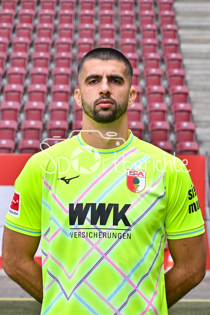 FC Augsburg 2025/26 | Nedilijko LABROVIC / Einzelfoto / Freisteller / Media Day FC Augsburg: WWK-Arena am 06.08.2025
