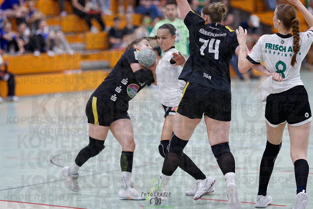 Quali-Turnier JBL wJA; Frisch Auf Göppingen - HC Rödertal | Quali-Turnier JBL wJA; Frisch Auf Göppingen - HC Rödertal am 31.05.2025 in Oberkleen (Weidig-Halle)Photo © 2025 - Jörg Heinrich - Realisiert mit Pictrs.com