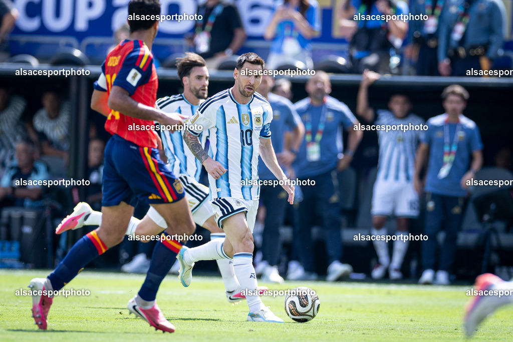 FOOTBALL : Argentine vs Espagne – Finale de la Coupe du Monde FIFA 2026. New York New Jersey Stadium, East Rutherford, New Jersey, États-Unis. 19/07/2026. | Lionel Messi #10 (Argentine)